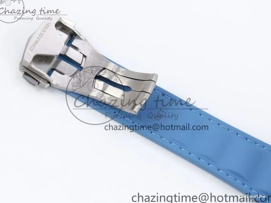 0218 GoAnywhere Aqua Terra 41mm VSF 1:1 Best Edition Summer Blue Dial on Blue Rubber Strap A8900 Super Clone 7719